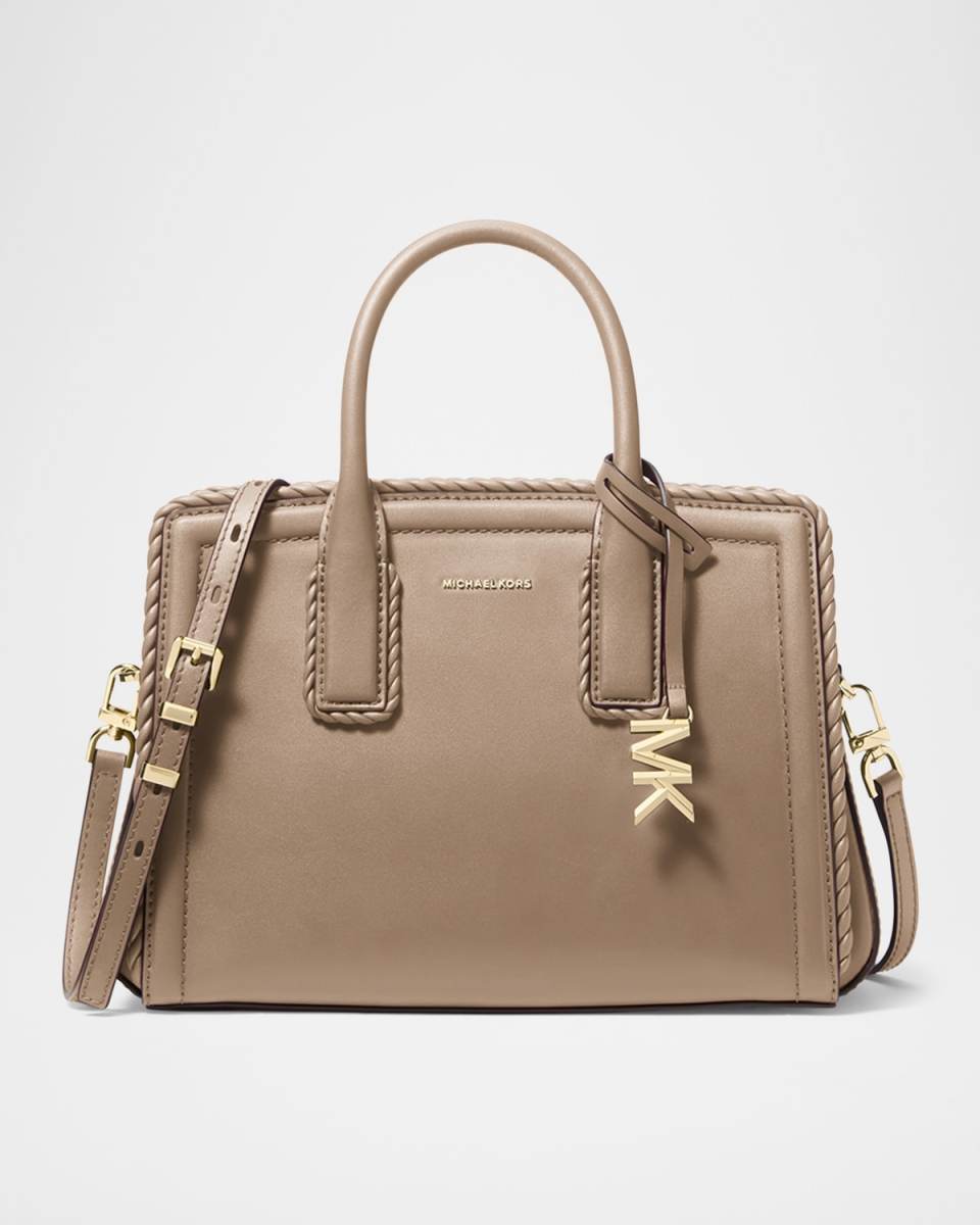 Laila Small Leather Satchel Bag